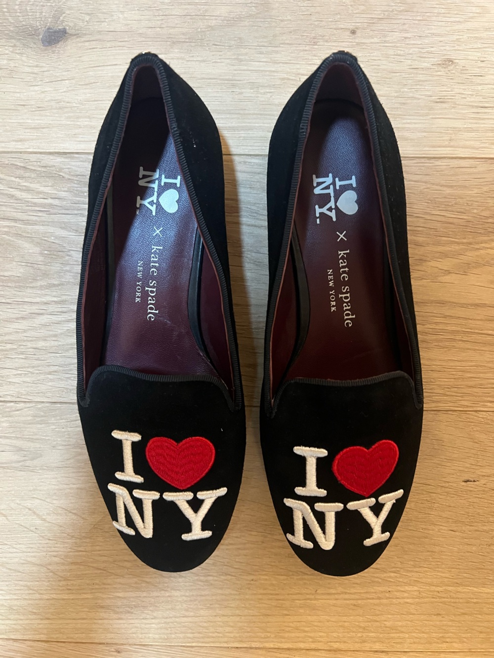 Kate Spade I LOVE NY Lounge New York Flats, Size 6.5
